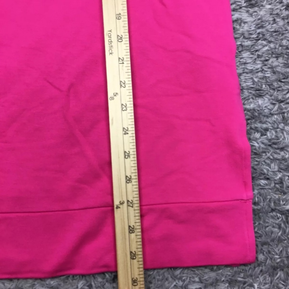 NWT AmberNoon II by Dr. Erum Ilyas SunCozy Hooded Tunic Womens Medium Pink - Picture 9 of 11